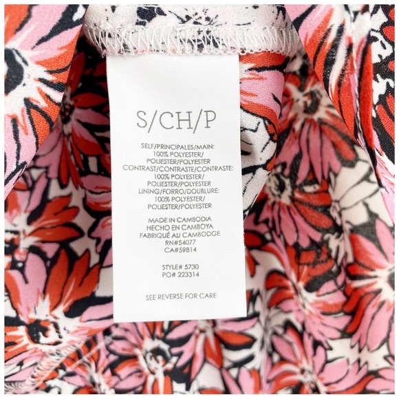 Cabi Seraphina Floral Tank Top Size Small - Picture 8 of 8